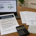 Capital One settlement payments 2025 estimate with 360 Savings notice, calculator and July 2026 check
