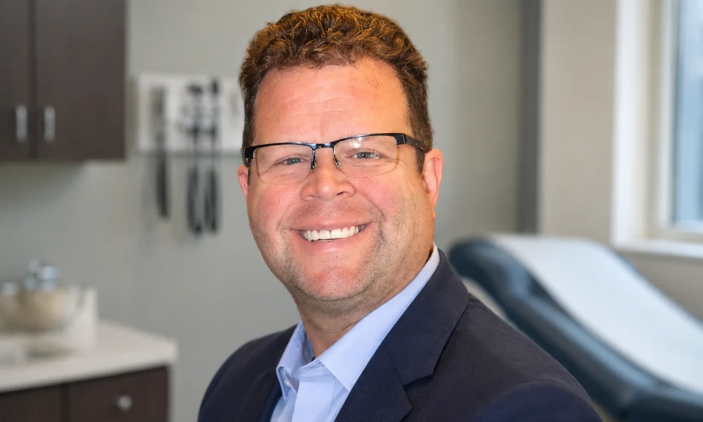 Dr. Frank Scafuri Staten Island professional medical headshot in a clinic office