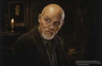 Archival-style portrait of Lance Kerwin for an article about his net worth when he died in 2023.