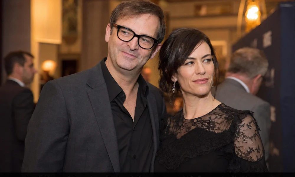 Paul Ratliff with Maggie Siff at a public event in 2017.